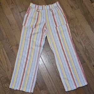 SO Stripes Palazzo Pants